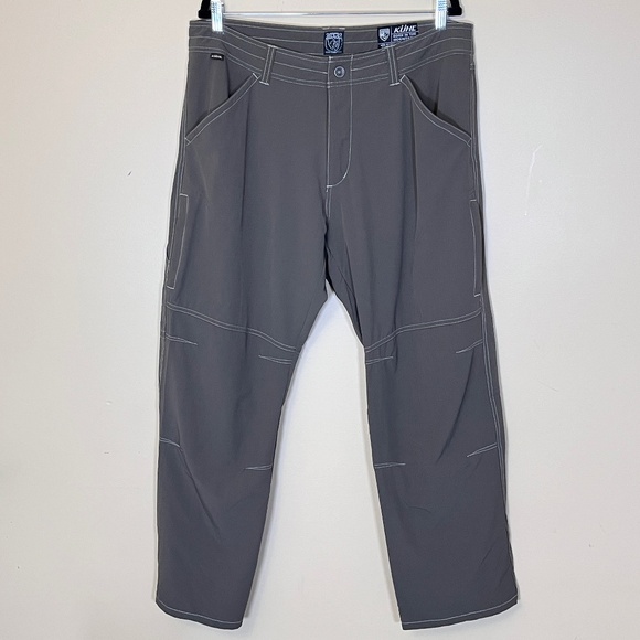 Kuhl Nylon Cargo Stretch Outdoor Hiking Pants - Men's Size 36*32 (Fit 36*30)